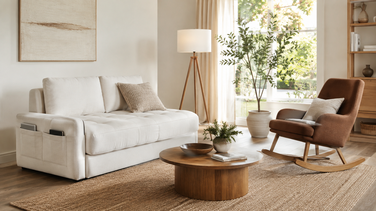 Sofa or Rocking Chair: How to Build a More Relaxing Living Room