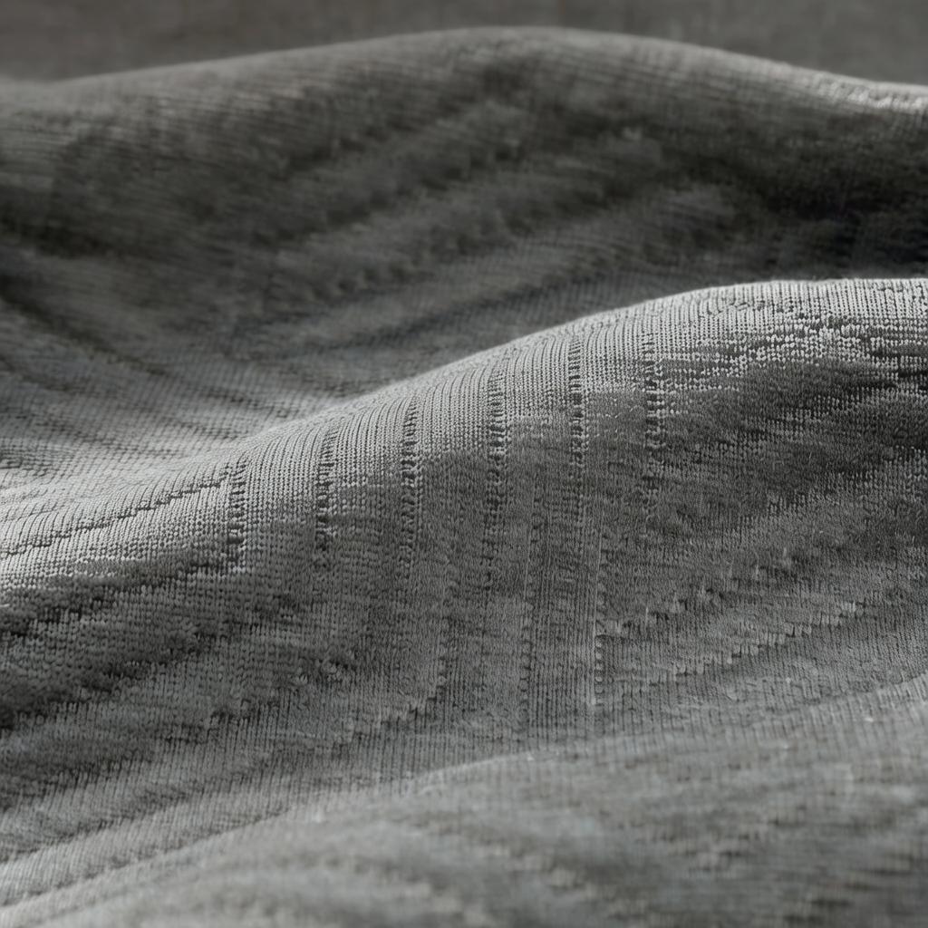 Construction and detail view of Memory Foam Mattress Cooling Copper-Gel Foam Gray Foam King Size