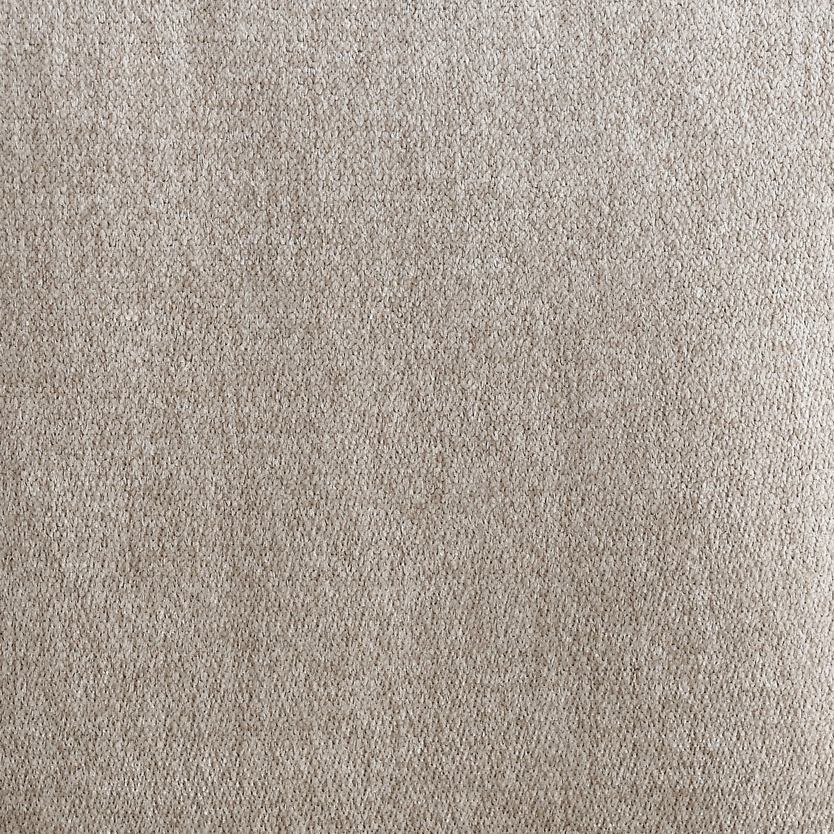 Additional view of Bed Frame Modern Supportive Frame Beige Chenille Queen Size