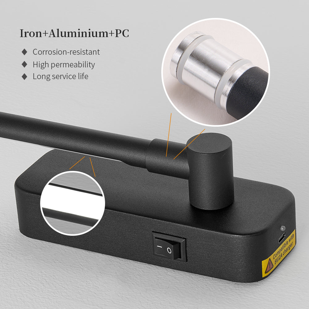 Additional product detail of Picture Light Rechargeable Remote Control Black Iron