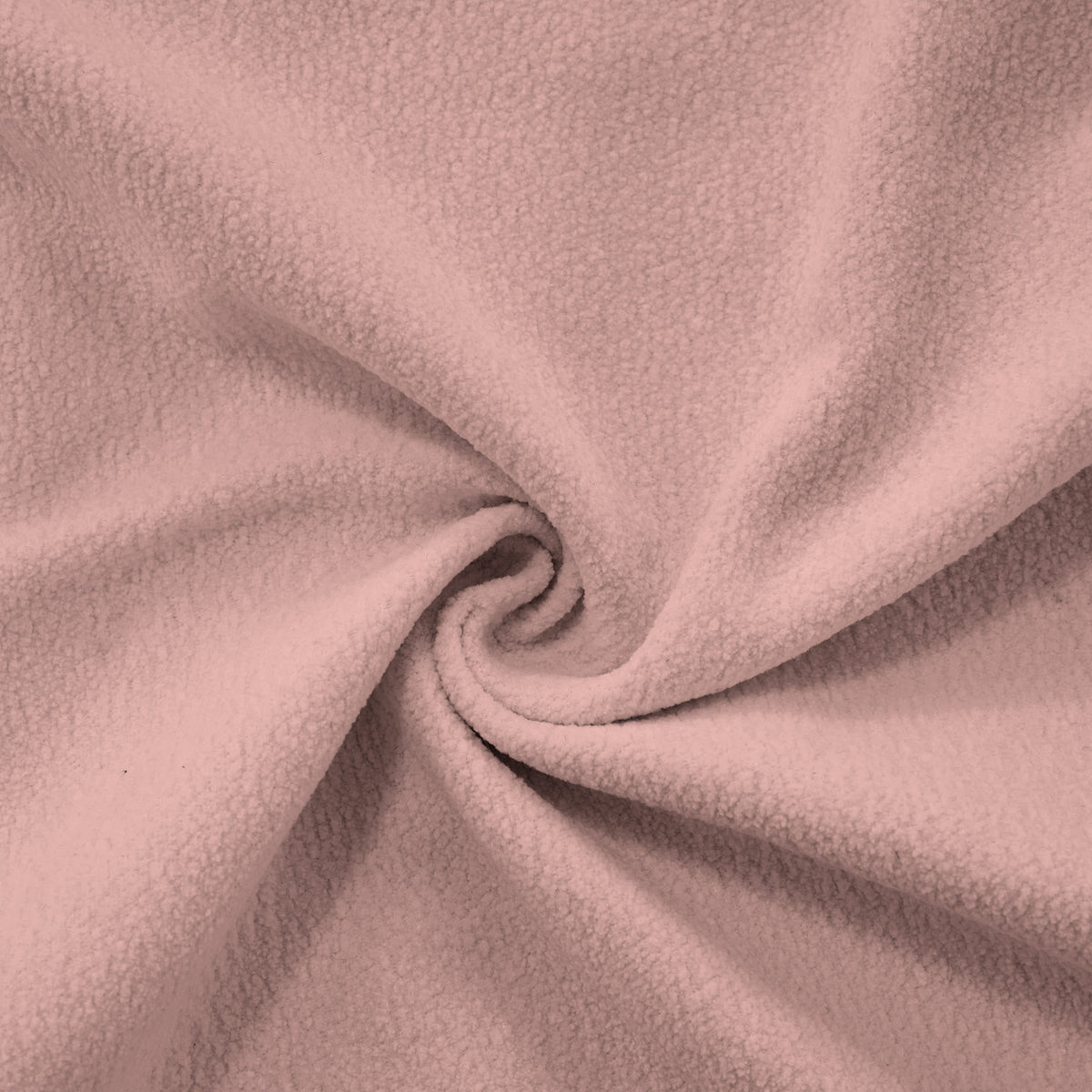 Close-up detail of Ottoman Cushioned Footrest Pink Chenille