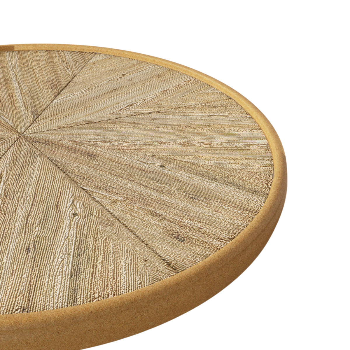 Additional product detail of Coffee Table French Country Pedestal Base Natural Wood